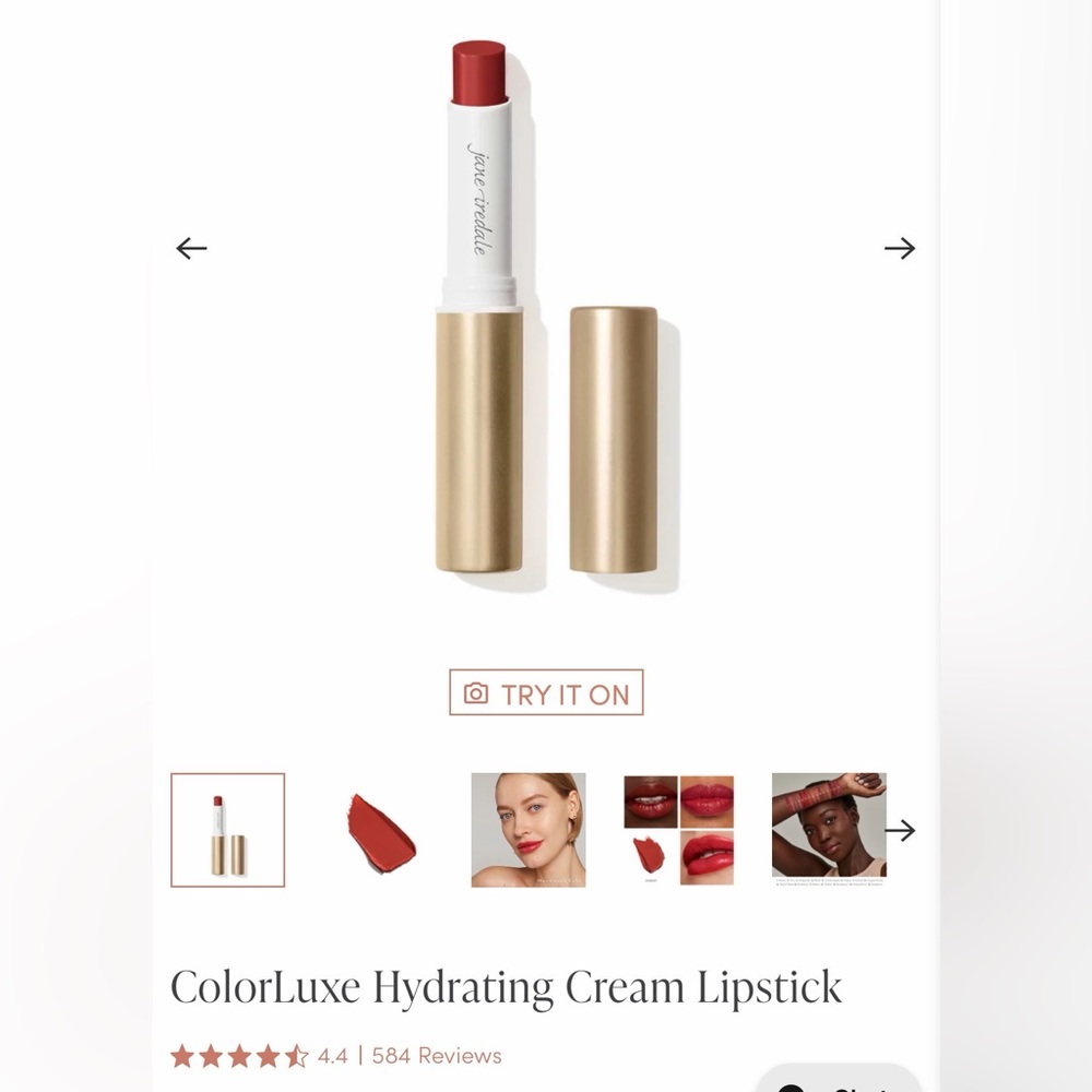 Jane Iredale ColorLuxe Hydrating Cream Lipstick